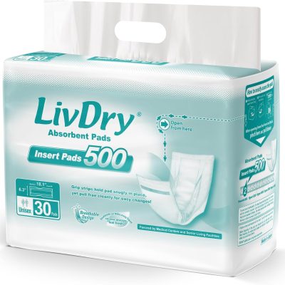 LivDry High Absorbency Pad Inserts